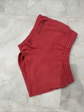 Red Athletic Lounge Shorts